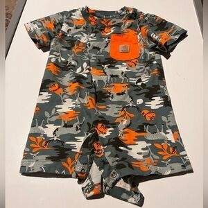 Carters Camo Deer Romper Size 12 Months